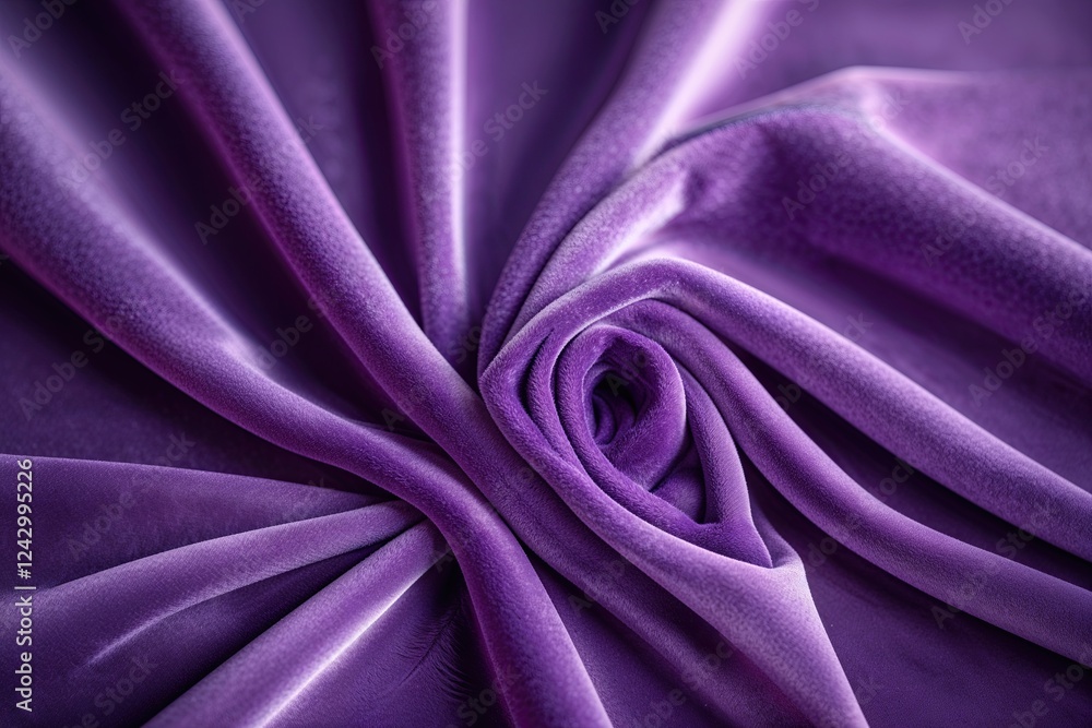 Obraz premium Engaging Dusk Purple Gradient Background with Soft Velvet Texture for Luxury Project Appeal