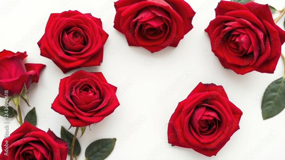 Red roses with a heart shape at the center in a white background with intricate details and layered petals, calla lily, love Red roses with a heart shape at the center in a white background with intricate details and layered petals, calla lily, love
