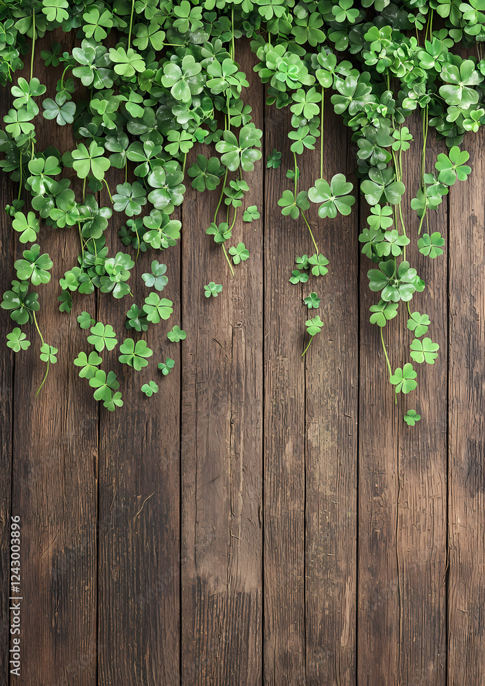 green ivy vine growing on a dark wood fence. green ivy vine growing on a dark wood fence.