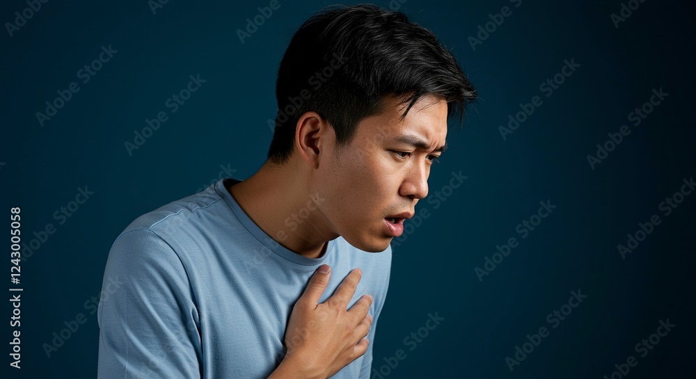 young man having a heart ache
young man having a heart ache