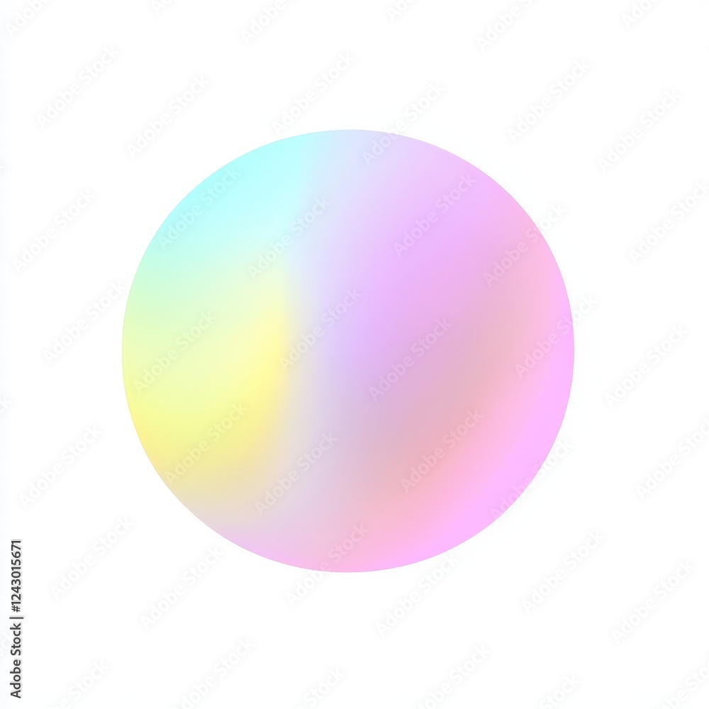Abstract blurred rainbow light effect on a transparent background Abstract blurred rainbow light effect on a transparent background