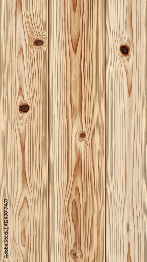 Fototapeta premium Whitewashed wooden plank texture for rustic design backdrops