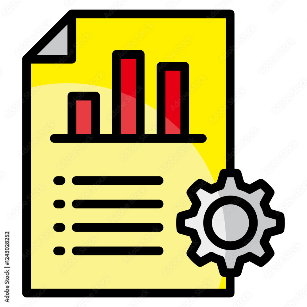 Management Reports Icon Element For Design Management Reports Icon Element For Design