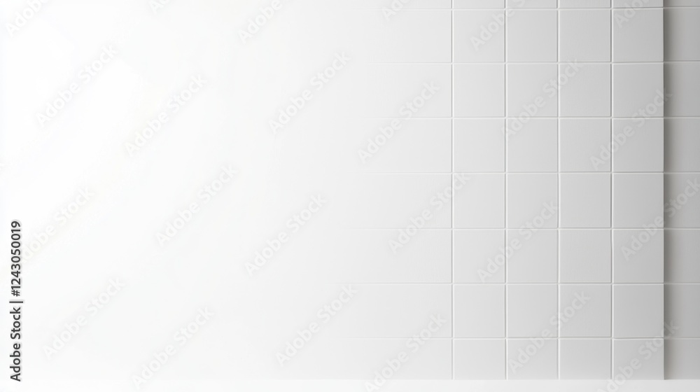White Geometric Tile Texture Background White Geometric Tile Texture Background