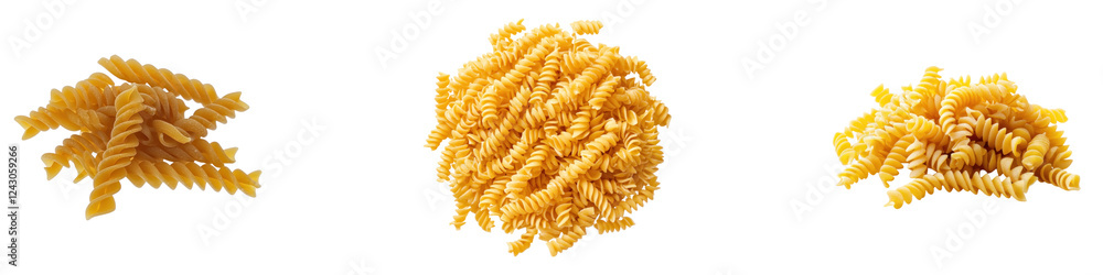 Pasta isolated on transparent background, PNG, Set of Pasta isolated on transparent background, PNG, Set of