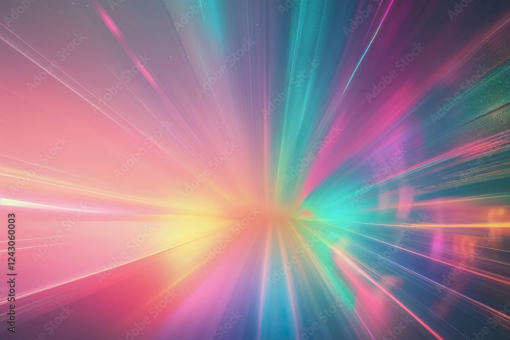 Vibrant Soft-Focus Gradient Background with Retro Digital Noise for Stunning Visual Effects