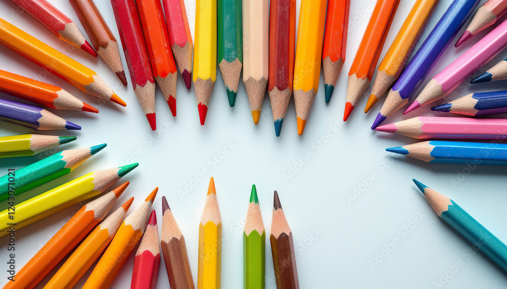 Color pencils isolated on white background professionally
Color pencils isolated on white background professionally