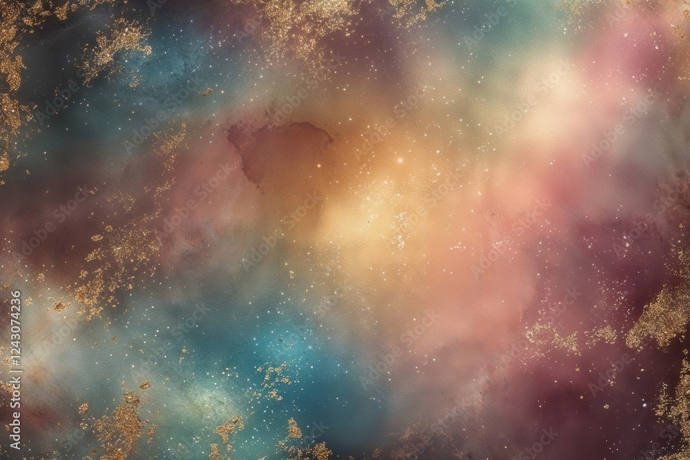 Naklejka premium Stunning Retro Gradient Overlay with Sophisticated Shimmering Effects