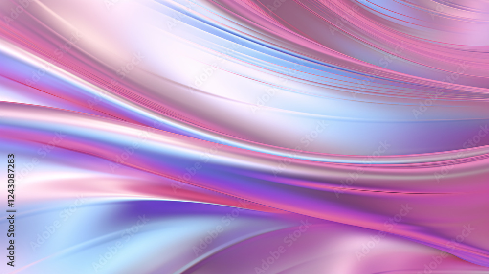 custom made wallpaper toronto digitalGrainy abstract design with a gradient from holographic silver, ideal for technology banners and festive displays.

