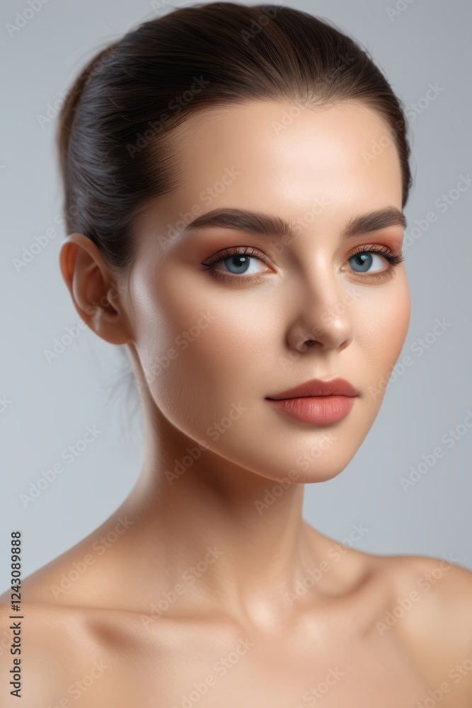 a close up of a woman with a very beautiful face a close up of a woman with a very beautiful face