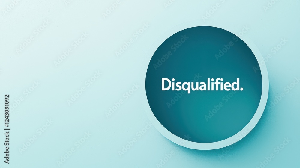 A circular graphic displays the word A circular graphic displays the word