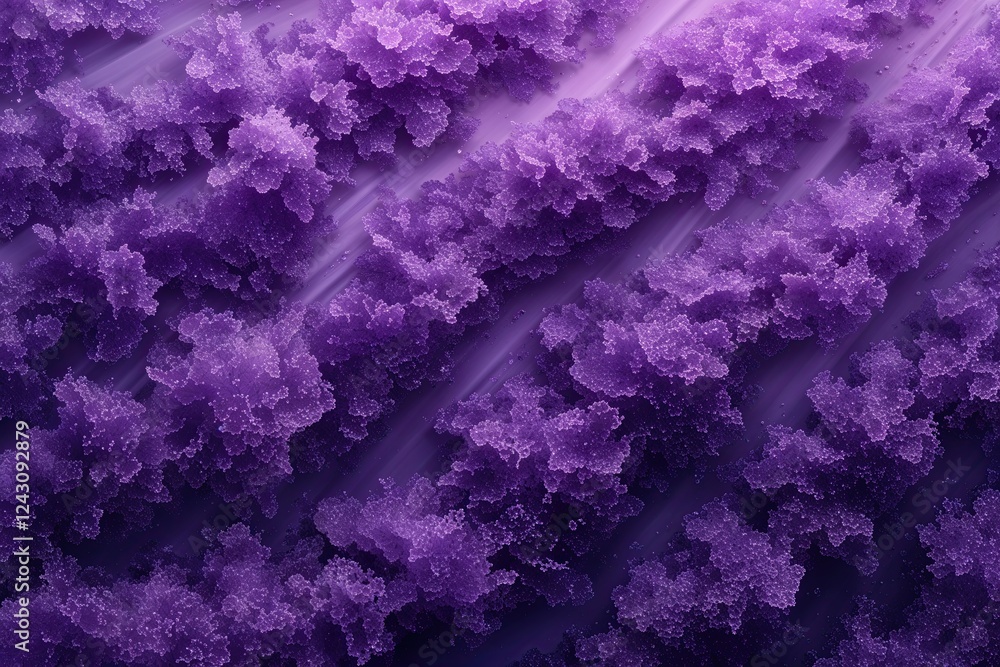 Obraz premium Purple Gradient Texture Background with Grainy Effect from Light to Dark