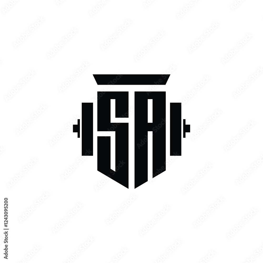 SA monogram logo design letter text name symbol monochrome logotype alphabet character simple logo SA monogram logo design letter text name symbol monochrome logotype alphabet character simple logo