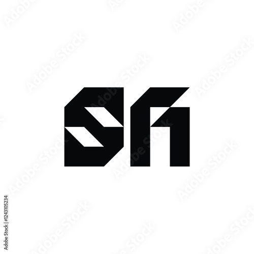 SA monogram logo design letter text name symbol monochrome logotype alphabet character simple logo Free Download SA monogram logo design letter text name symbol monochrome logotype alphabet character simple logo - GFXLoad