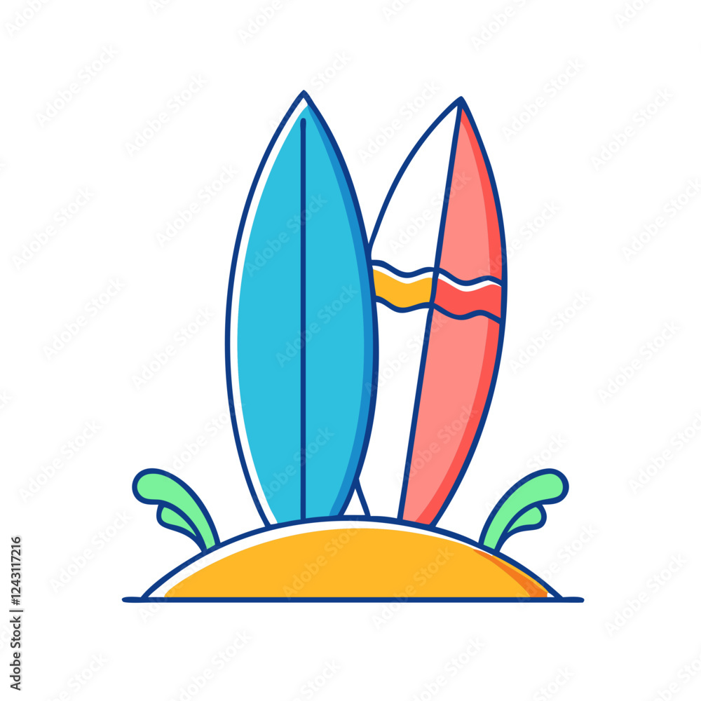 surfboard icon, surfboard vector illustration-simple illustration of surfboard, perfect for surfboard logos and icons surfboard icon, surfboard vector illustration-simple illustration of surfboard, perfect for surfboard logos and icons