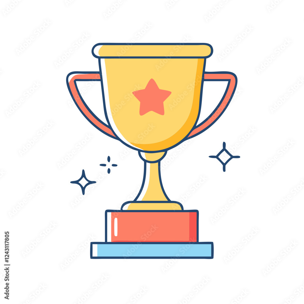 trophy icon, trophy vector illustration-simple illustration of trophy, perfect for trophy logos and icons trophy icon, trophy vector illustration-simple illustration of trophy, perfect for trophy logos and icons