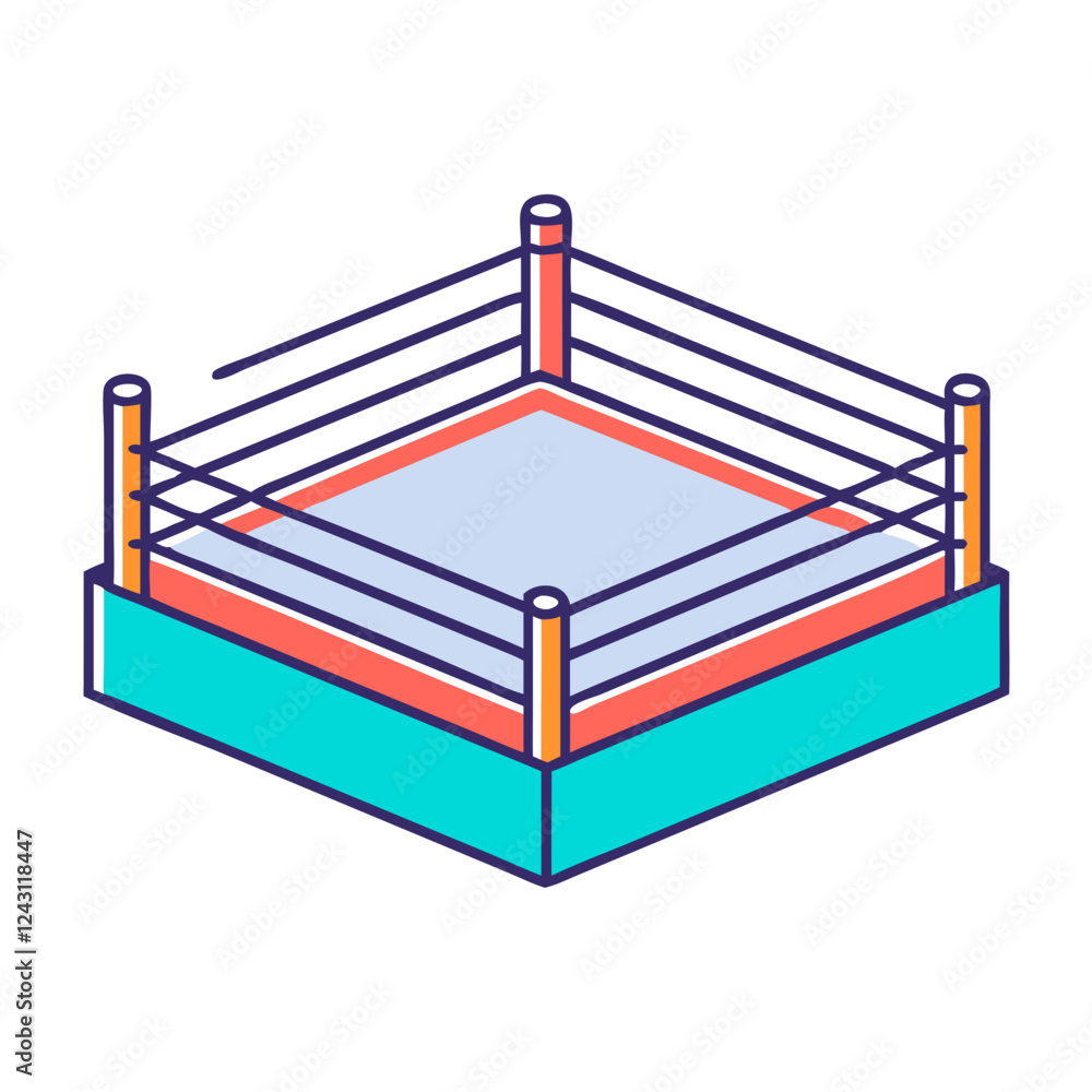 wrestling ring icon, wrestling ring vector illustration-simple illustration of wrestling ring, perfect for wrestling ring logos and icons wrestling ring icon, wrestling ring vector illustration-simple illustration of wrestling ring, perfect for wrestling ring logos and icons