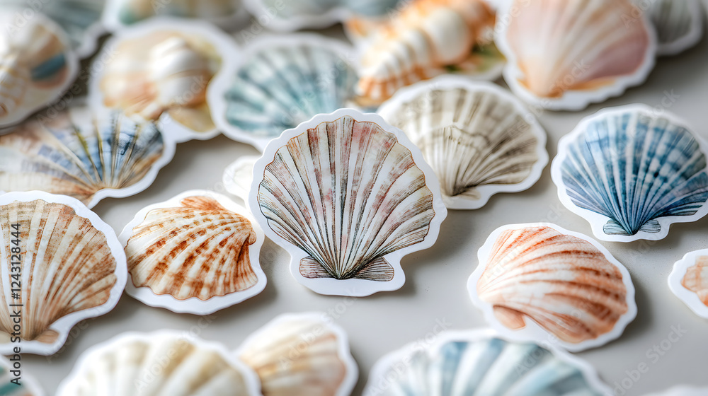 sea shells background sea shells background
