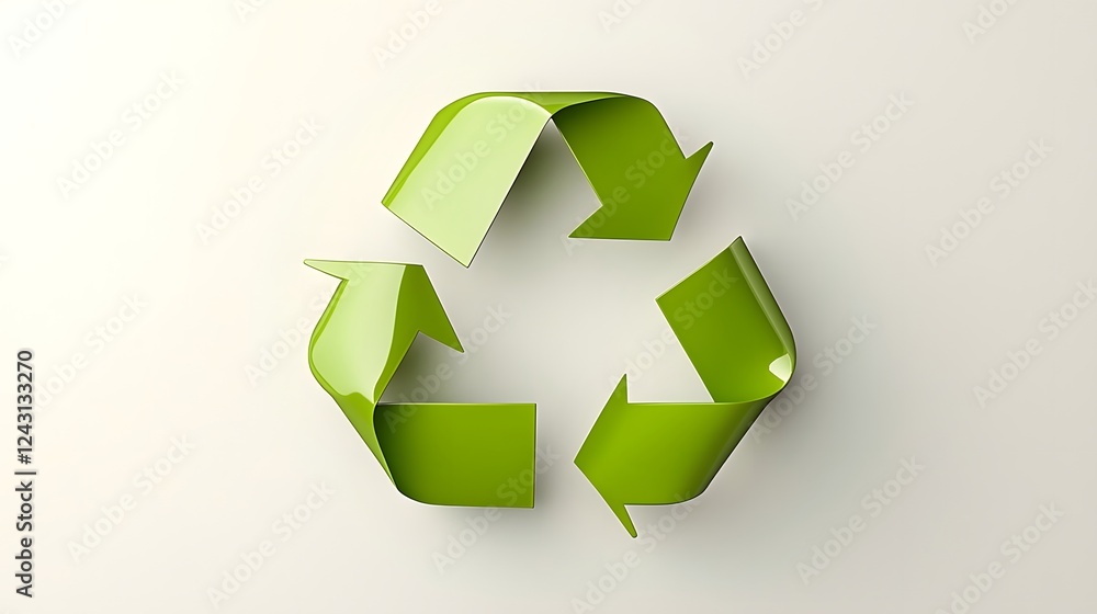 Obraz premium Eco Friendly Rotating Earth Encased in Recycling Arrows Symbolizing Renewable and Sustainable Efforts to Protect the Planet and Conserve Natural Resources