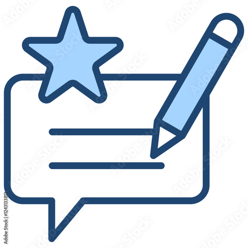 Feedback Blue Icon