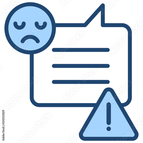 Complaint Blue Icon