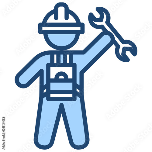 Technician Blue Icon