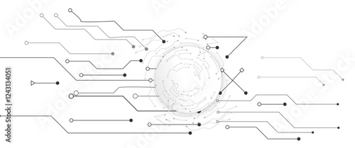 cyberspace, arrow, circuit, connect, connection, corporate, electricity, electronic, engineering, future, futuristic, gear, grey, hardware, idea, information, integrated, interface, media, network, pr