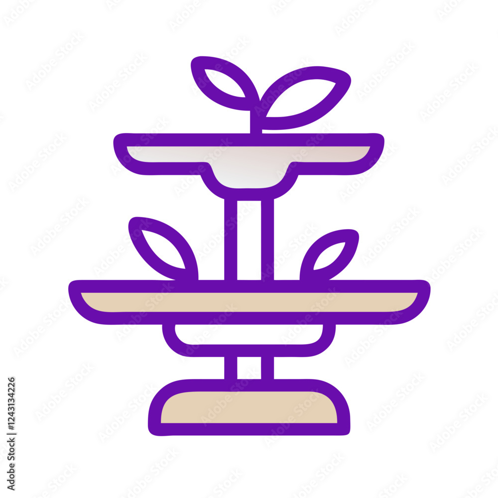 Spiritual practices and psychology represented through a zen garden illustration focusing on tranquility and balance