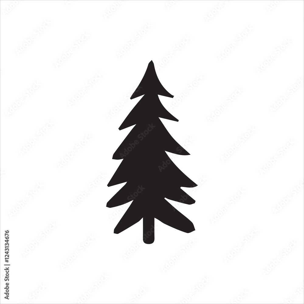 christmas tree vector illustration christmas tree vector illustration