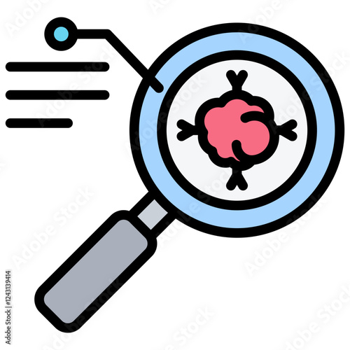 Biological Outline Color Icon