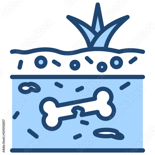 Extinction Blue Icon