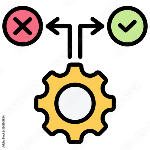 Consequence Outline Color Icon