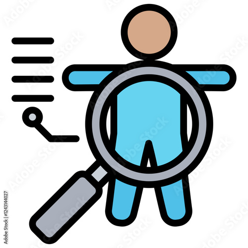 Biological Outline Color Icon