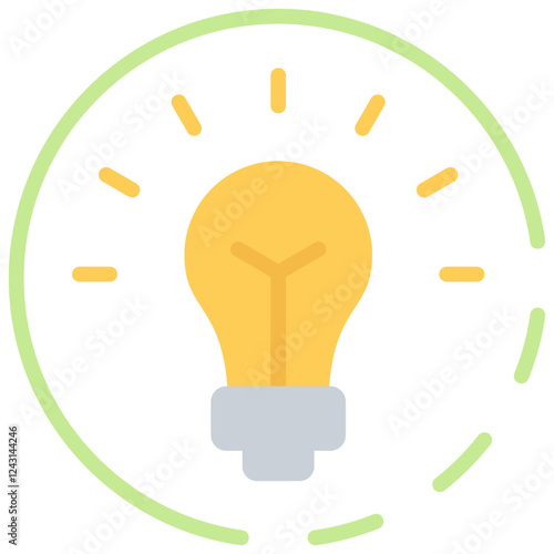 Stimulus Flat Icon