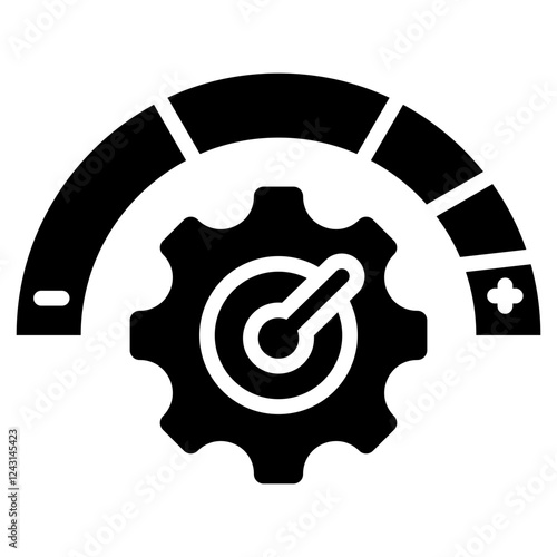 Intensity Glyph Icon