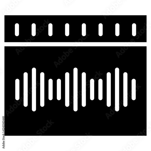Frequency Glyph Icon