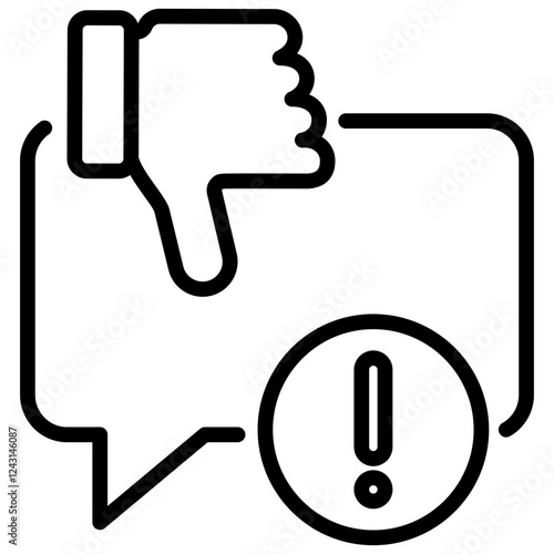 Discrimination Outline Icon