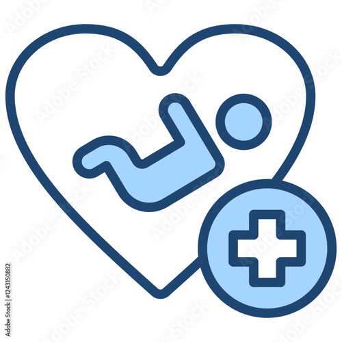 Pediatric Blue Icon