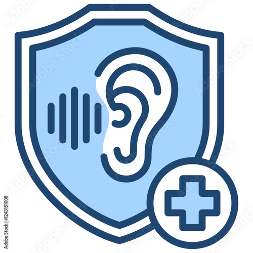 Audiology Blue Icon