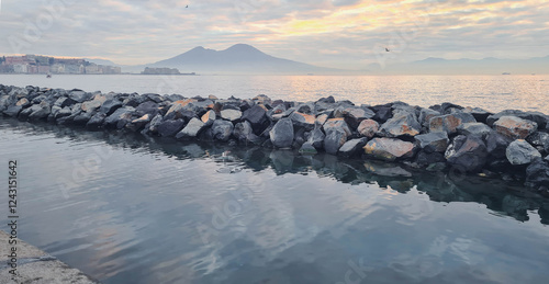 Napoli e il vesuvio