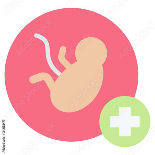 Obstetric Flat Icon