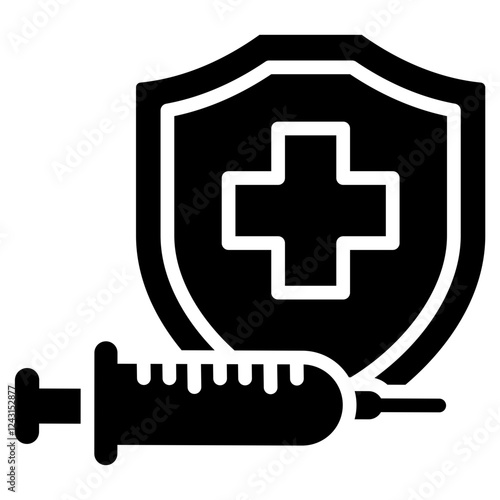 Immunology Glyph Icon
