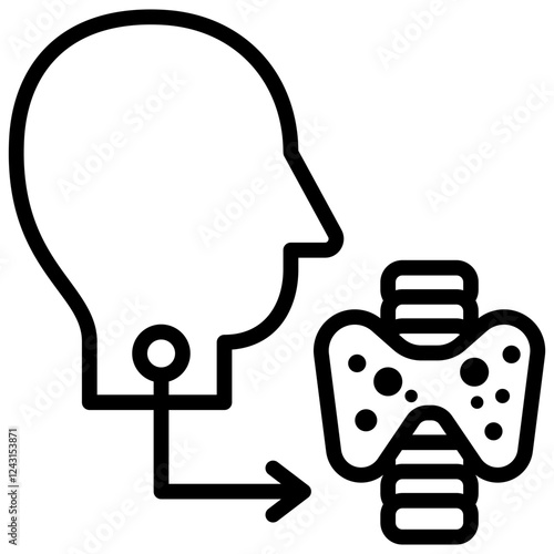 Endocrinology Outline Icon