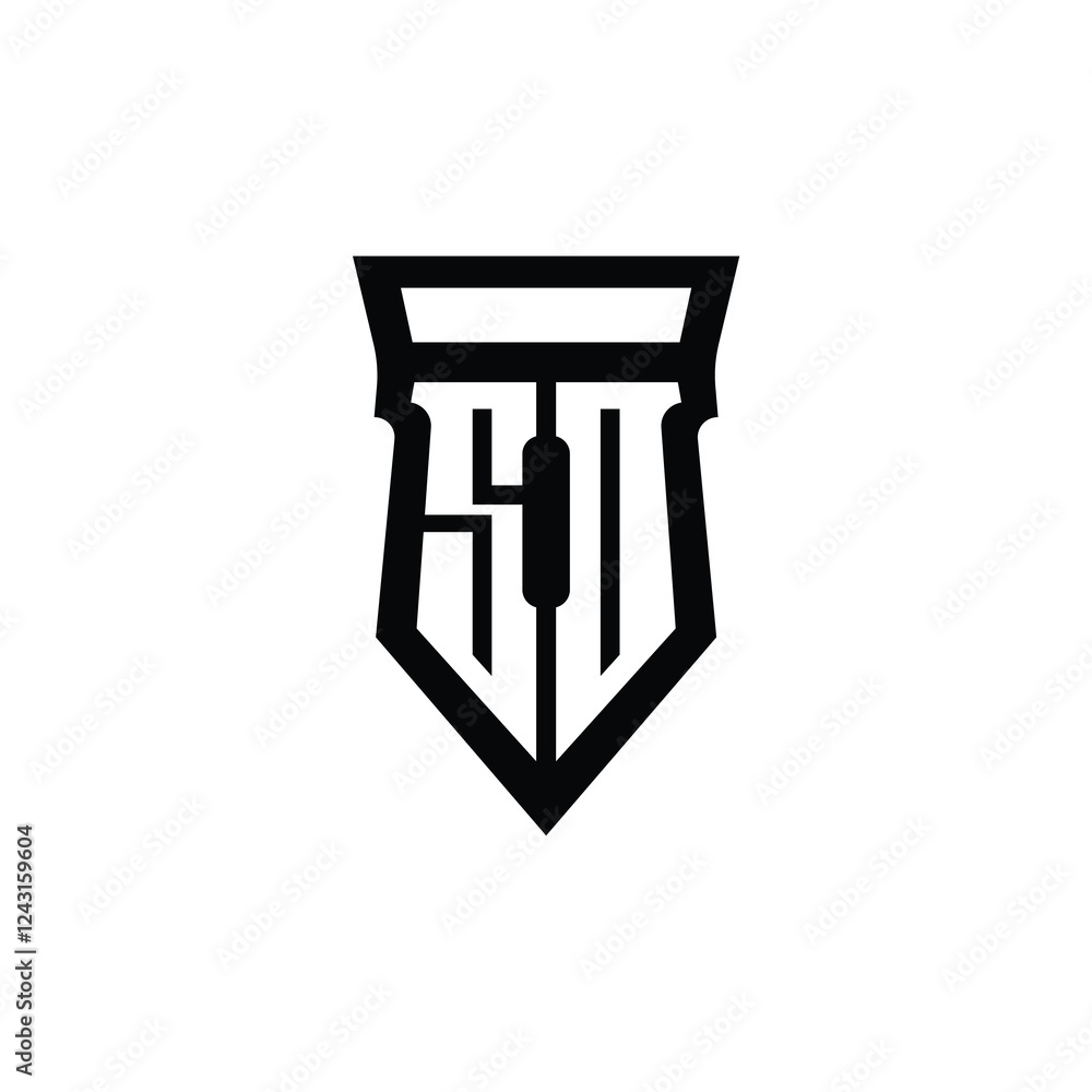 SD monogram logo design letter text name symbol monochrome logotype alphabet character simple logo SD monogram logo design letter text name symbol monochrome logotype alphabet character simple logo