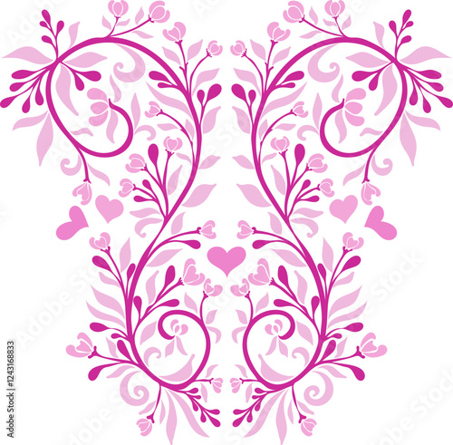 Sakura  Magnolia  Art Nouveau Inspiration