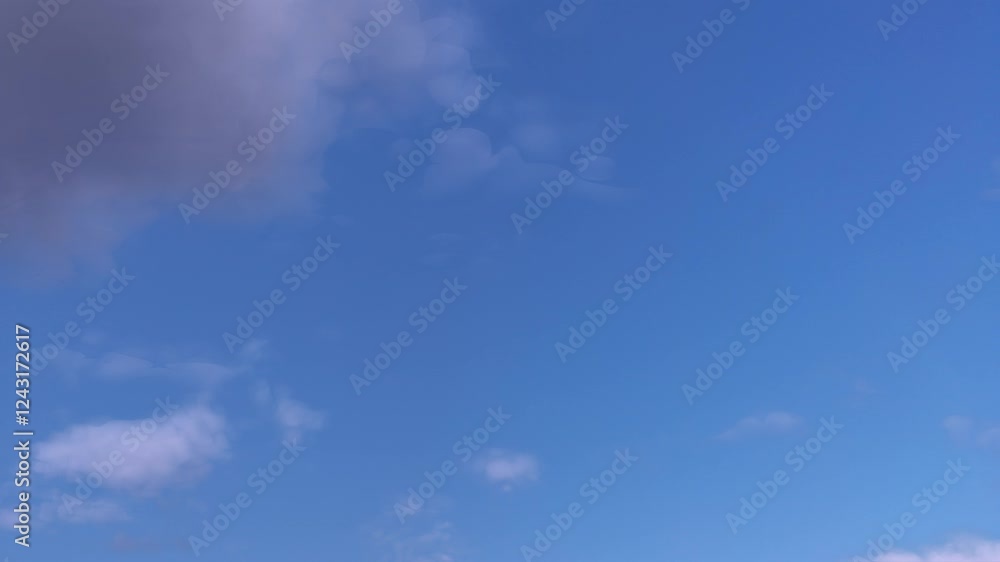 blue sky with clouds. blue sky with clouds.