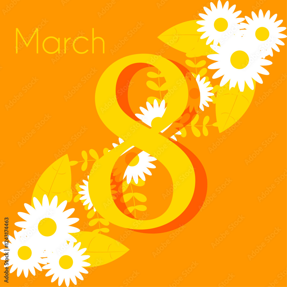 Obraz premium March 8 th