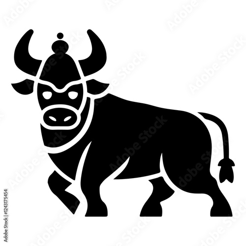 Sacred Bull of Lord Shiva Symbolizing Strength and Devotion 02.ai