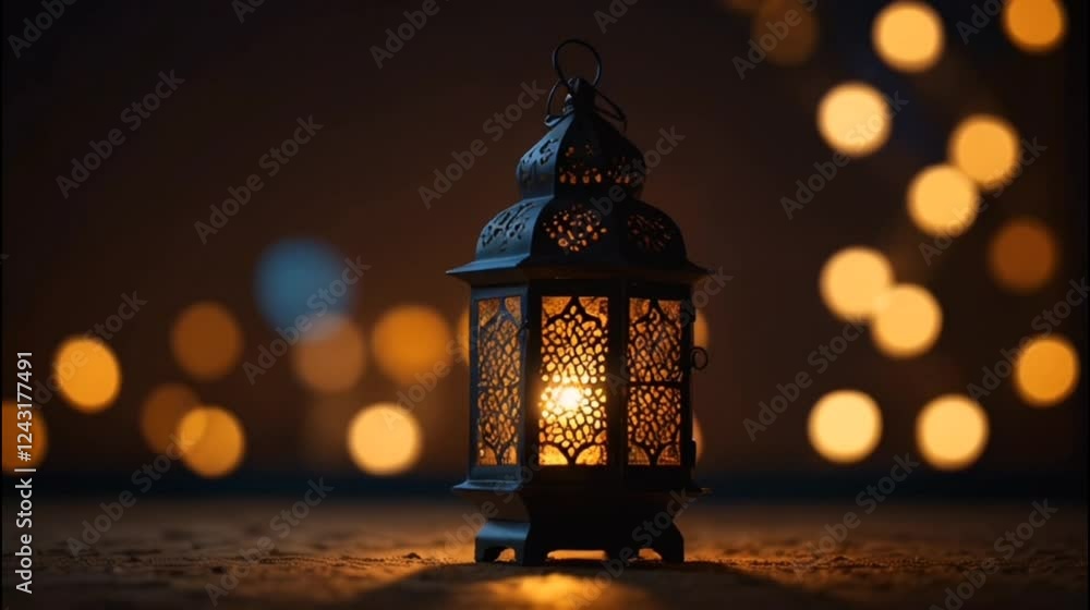 old lantern on the street at night old lantern on the street at night