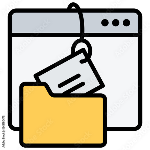 Phishing Outline Color Icon